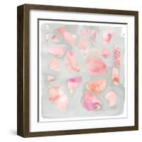 Pink Salt Shards I-Jennifer Parker-Framed Art Print