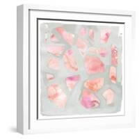 Pink Salt Shards I-Jennifer Parker-Framed Art Print