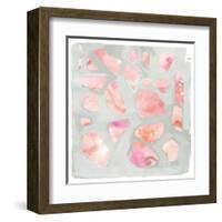 Pink Salt Shards I-Jennifer Parker-Framed Art Print