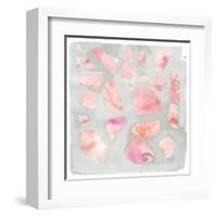 Pink Salt Shards I-Jennifer Parker-Framed Art Print