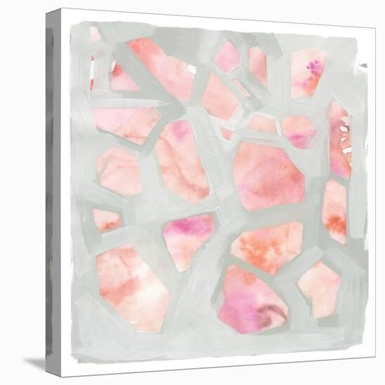 Pink Salt Shards I-Jennifer Parker-Stretched Canvas