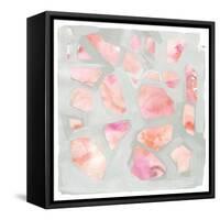 Pink Salt Shards I-Jennifer Parker-Framed Stretched Canvas