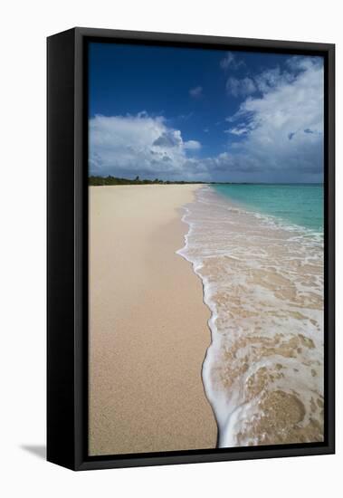 Pink Sand Beach Is Located on the Southwest Coast of the Small Island of Barbuda-Roberto Moiola-Framed Stretched Canvas