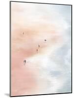 Pink Sand Beaches II-Isabelle Z-Mounted Art Print