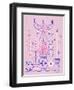 Pink Santa Fe Garden-Cat Coquillette-Framed Art Print