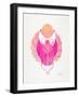 Pink Scarab-Cat Coquillette-Framed Art Print