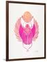 Pink Scarab-Cat Coquillette-Framed Art Print