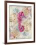 Pink Seahorse-LuAnn Roberto-Framed Art Print