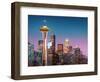 Pink Seattle.-Juan Pablo-Framed Photographic Print