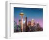 Pink Seattle.-Juan Pablo-Framed Photographic Print