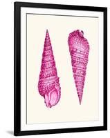 Pink Shells a-Fab Funky-Framed Art Print