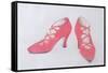 Pink Shoes, 1997-Alan Byrne-Framed Stretched Canvas