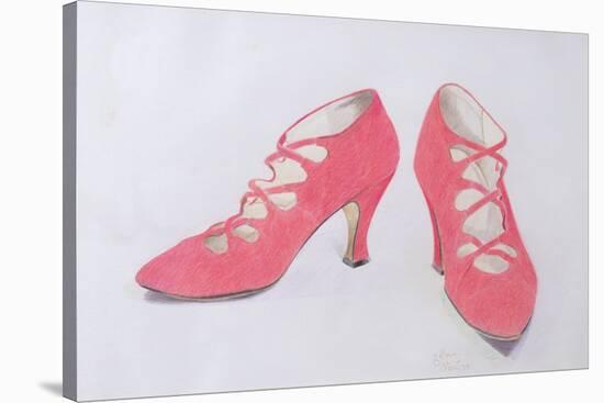 Pink Shoes, 1997-Alan Byrne-Stretched Canvas