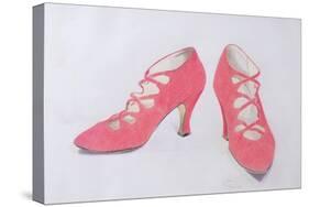 Pink Shoes, 1997-Alan Byrne-Stretched Canvas