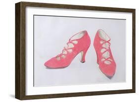 Pink Shoes, 1997-Alan Byrne-Framed Premium Giclee Print