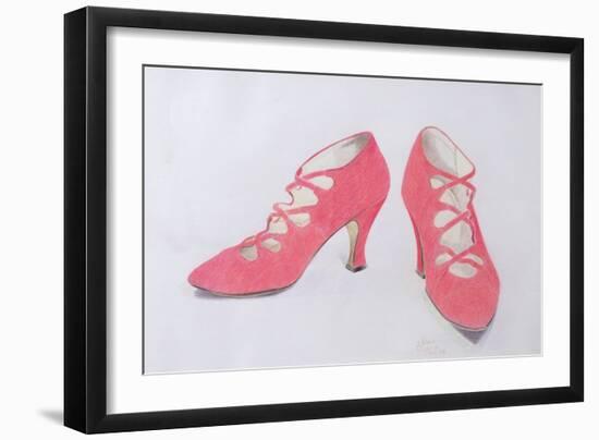 Pink Shoes, 1997-Alan Byrne-Framed Premium Giclee Print