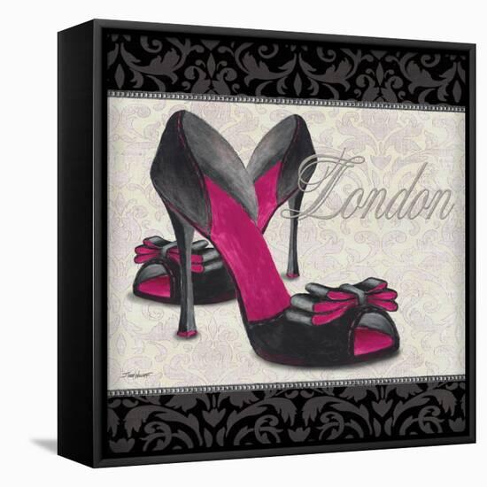 Pink Shoes Square I-Todd Williams-Framed Stretched Canvas