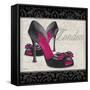 Pink Shoes Square I-Todd Williams-Framed Stretched Canvas