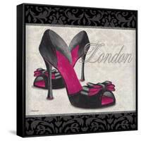 Pink Shoes Square I-Todd Williams-Framed Stretched Canvas