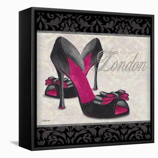 Pink Shoes Square I-Todd Williams-Framed Stretched Canvas