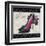 Pink Shoes Square II-Todd Williams-Framed Art Print