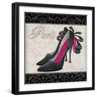 Pink Shoes Square II-Todd Williams-Framed Art Print