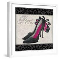 Pink Shoes Square II-Todd Williams-Framed Art Print