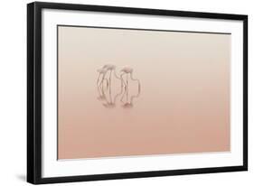 Pink Silence-Natalia Rublina-Framed Giclee Print
