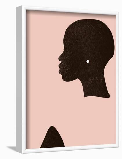 Pink Silhouette I-Jennifer Parker-Framed Art Print