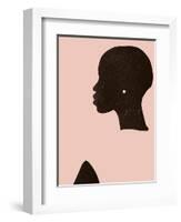 Pink Silhouette I-Jennifer Parker-Framed Art Print