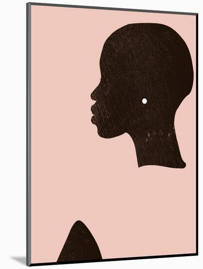 Pink Silhouette I-Jennifer Parker-Mounted Art Print