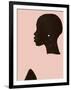 Pink Silhouette I-Jennifer Parker-Framed Art Print