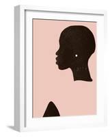 Pink Silhouette I-Jennifer Parker-Framed Art Print