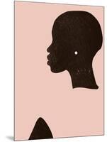 Pink Silhouette I-Jennifer Parker-Mounted Art Print