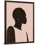 Pink Silhouette II-Jennifer Parker-Framed Art Print