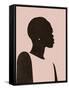 Pink Silhouette II-Jennifer Parker-Framed Stretched Canvas