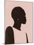 Pink Silhouette II-Jennifer Parker-Mounted Art Print