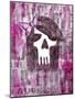 Pink Skull Princess-Roseanne Jones-Mounted Giclee Print