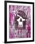 Pink Skull Princess-Roseanne Jones-Framed Giclee Print