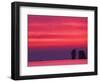 Pink Sky Reflected in Sea With Karst Islands, Phang Nga Bay, Thailand-Merrill Images-Framed Photographic Print