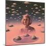 Pink Space Barbie Collage Art-Samantha Hearn-Mounted Giclee Print