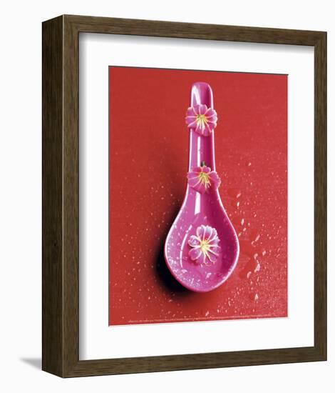 Pink Spoon-Amelie Vuillon-Framed Art Print