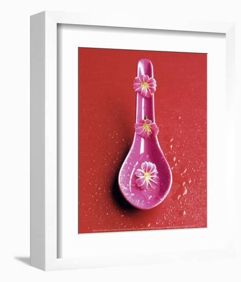 Pink Spoon-Amelie Vuillon-Framed Art Print