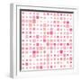 Pink Square Mosaic-SvetlanaR-Framed Art Print