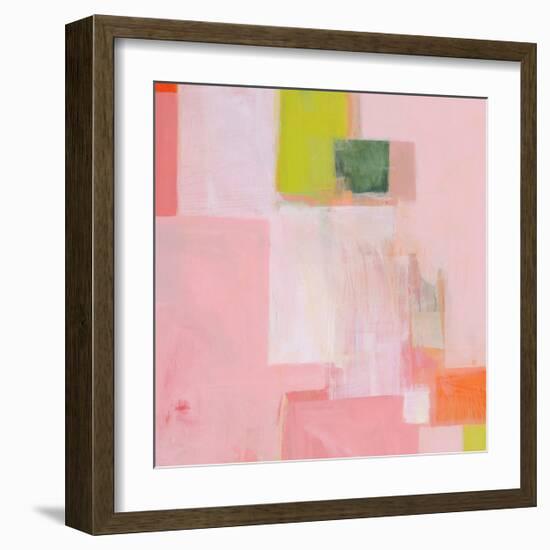 Pink Squares-Melissa Donoho-Framed Art Print