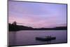 Pink Sunset Adirondacks-Erik Richards-Mounted Art Print