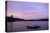 Pink Sunset Adirondacks-Erik Richards-Stretched Canvas