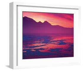 Pink Sunset-null-Framed Art Print