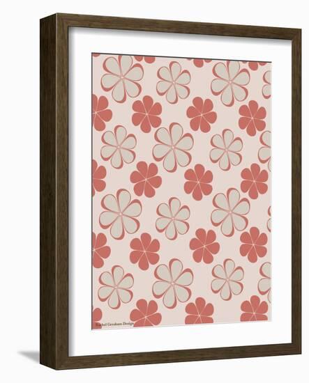 Pink Swirl Pattern-Rachel Gresham-Framed Giclee Print