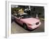 Pink Taxis, Duval Street, Key West, Florida, USA-R H Productions-Framed Photographic Print